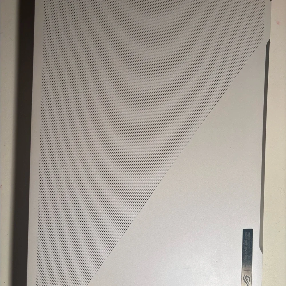 ASUS Sleek White Laptop with AMD Ryzen